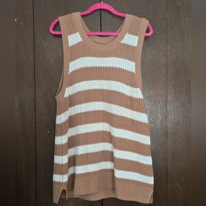 Sonoma Goods For Life Breezy Sweater Tank Top
